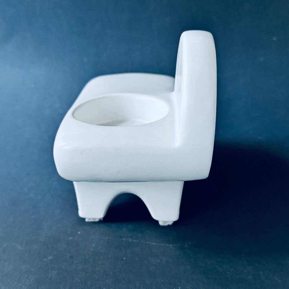 Jonathan Adler PartyLite Ceramic Lion Votive Candleholder White Modern Decor - Picture 5 of 10